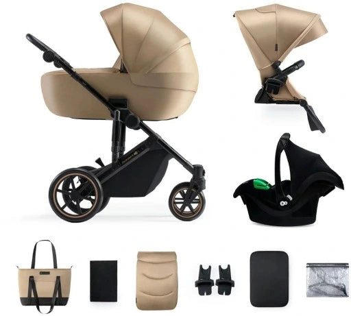KINDERKRAFT PRIME2 PRO 3-in-1 multifunction stroller up to 22kg + MINK PRO car seat