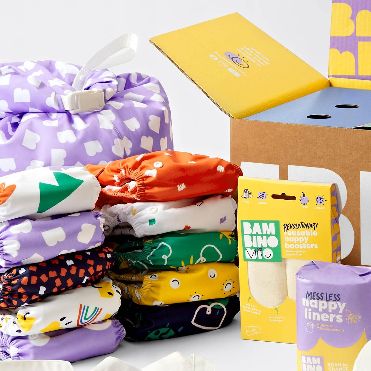 BAMBINO MIO veľká taška na mokré plienky Wetbag – produktová fotografia 4