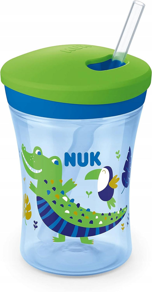 NUK Action Cup ΚΥΠΕΛΛΟ ΚΑΤΑ ΤΩΝ ΣΤΑΓΟΝΩΝ με εφέ χαμαιλέοντα 12 m+