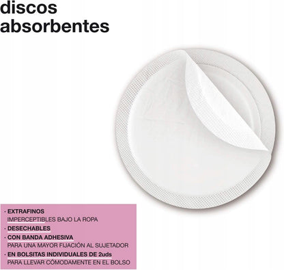 SUAVINEX discos de amamentação descartáveis x60