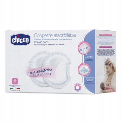 CHICCO WKŁADKI laktacyjne jednorazowe x60