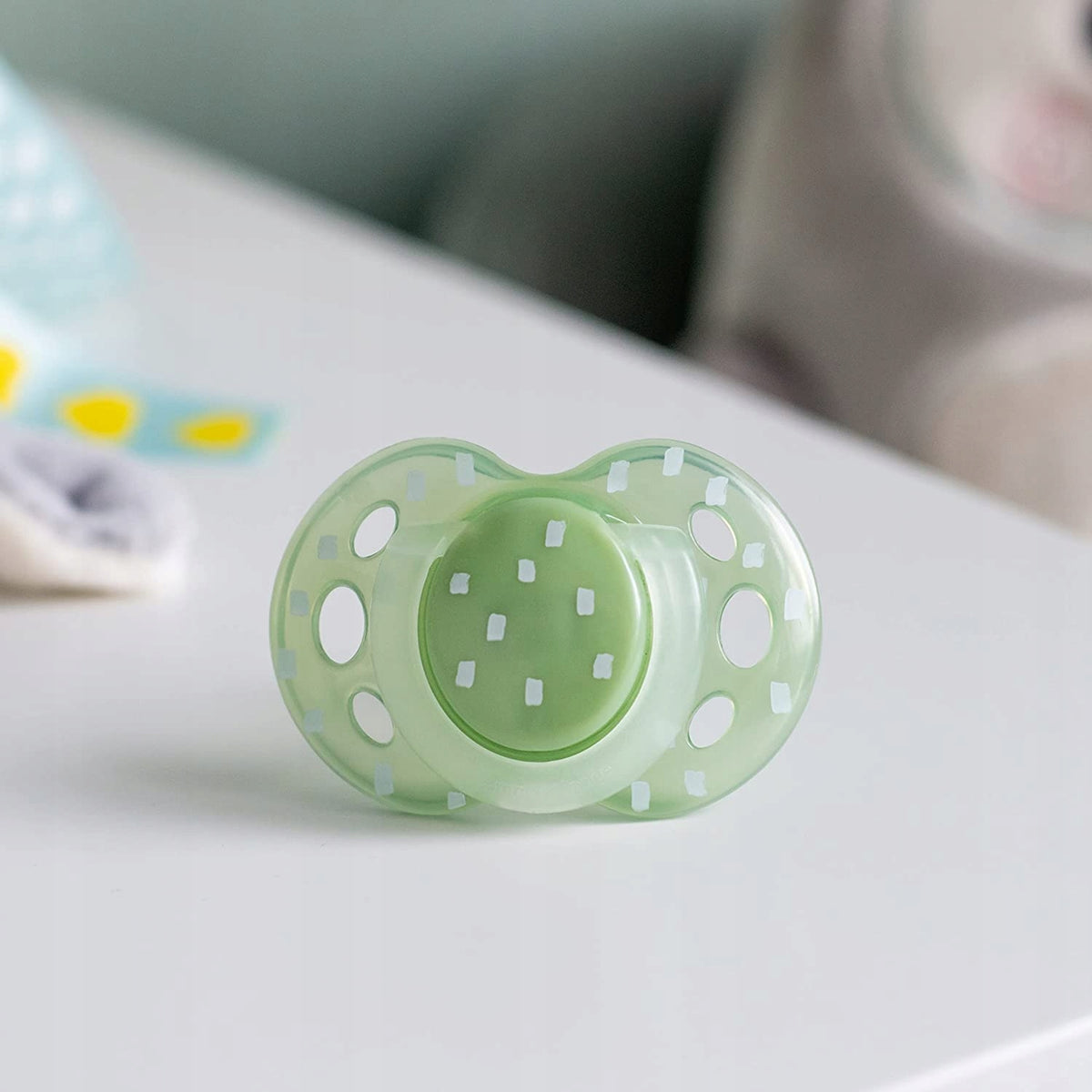 TOMMEE TIPPEE συμμετρικές πιπίλες x6 ΦΩΣΦΟΡΙΖΟΥΝ 18-36 – φωτογραφία προϊόντος 6