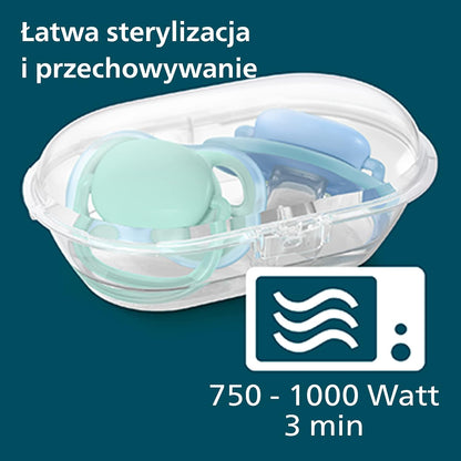Philips Avent Ultra Air silicone pacifiers x2 0-6m
