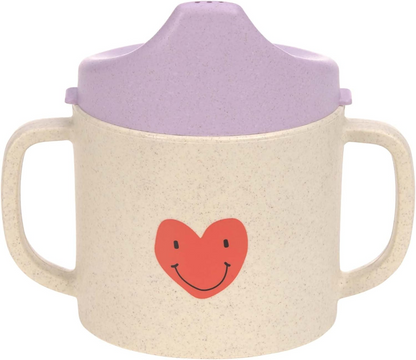 LASSIG Sippy Cup Happy Rascals Heart sippy cup with spout 150 ml 6 m+