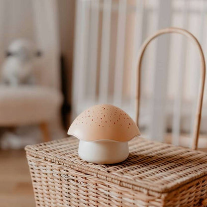 PABOBO Mushroom – proiector de stele cu melodii și senzor de plâns GRZYBEK