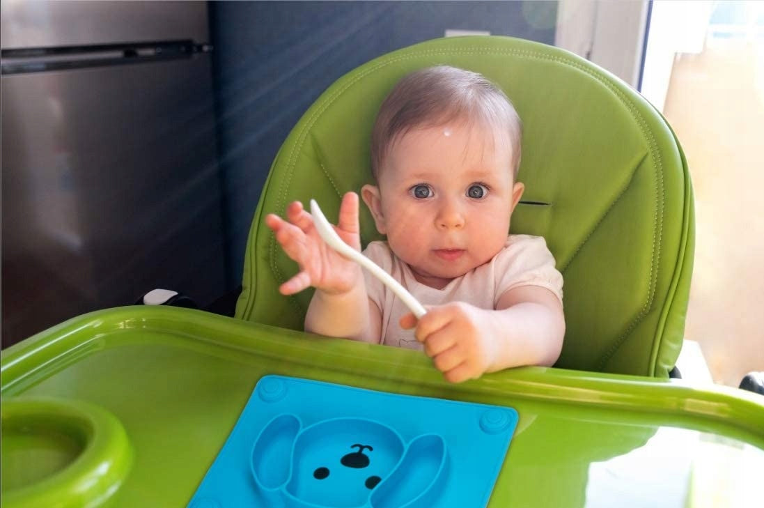 TODDLER rutschfeste Tellermatte mit 3 Fächern – Produktfoto 6