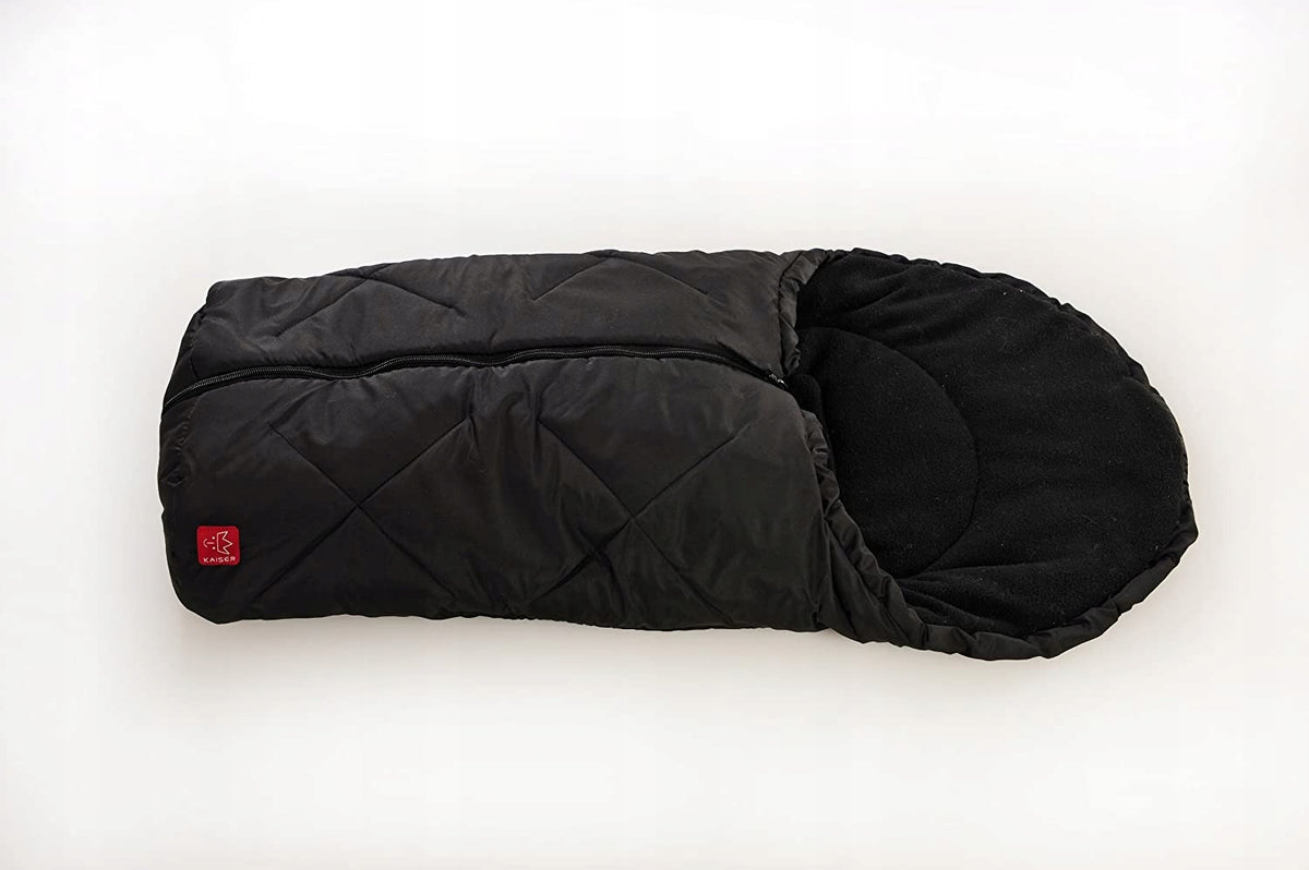 KAISER Fleece polár hálózsák 80 x 40 cm, fekete