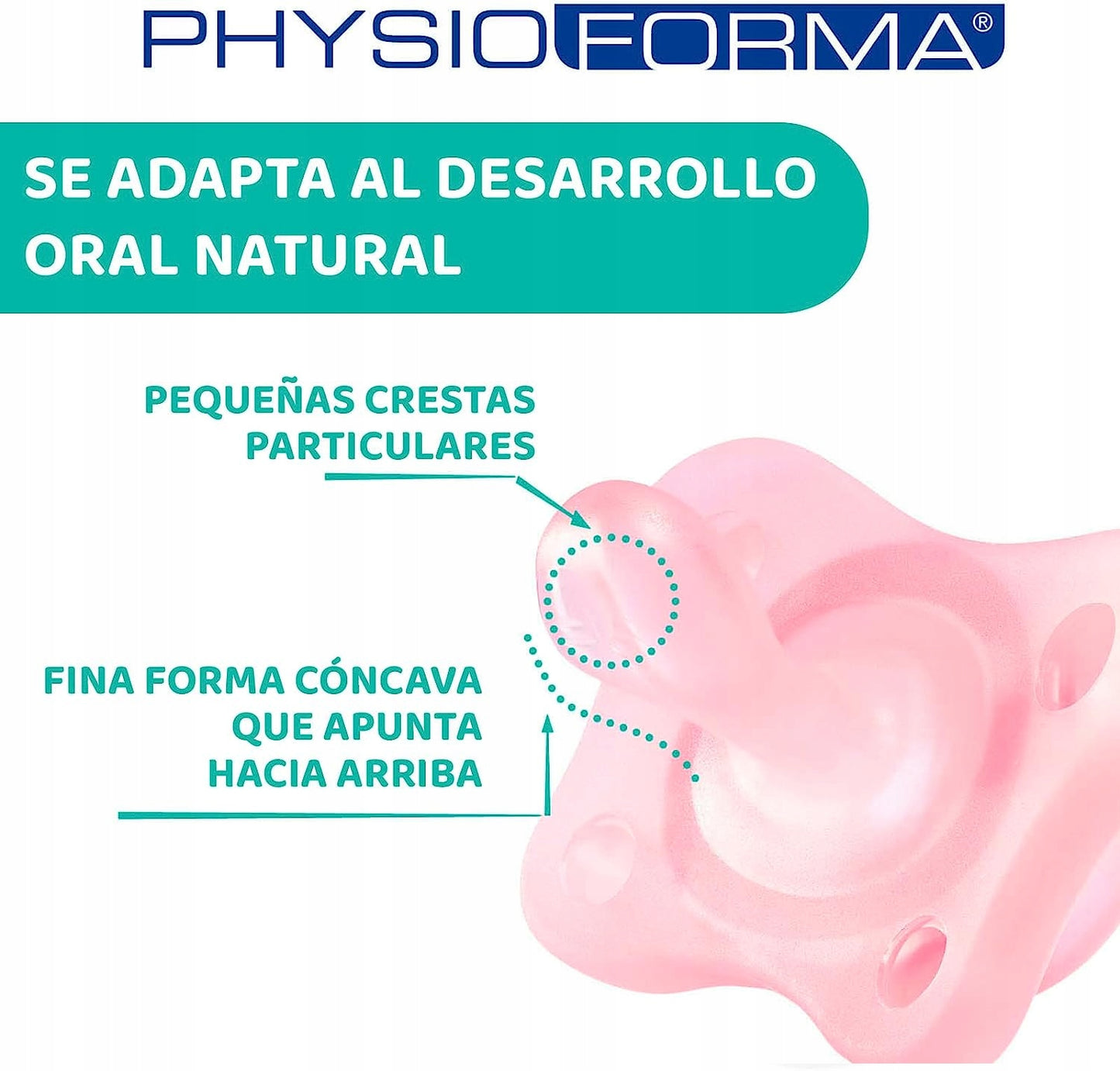 CHICCO PhysioForma suzetă x2 2-6 luni MINI SOFT