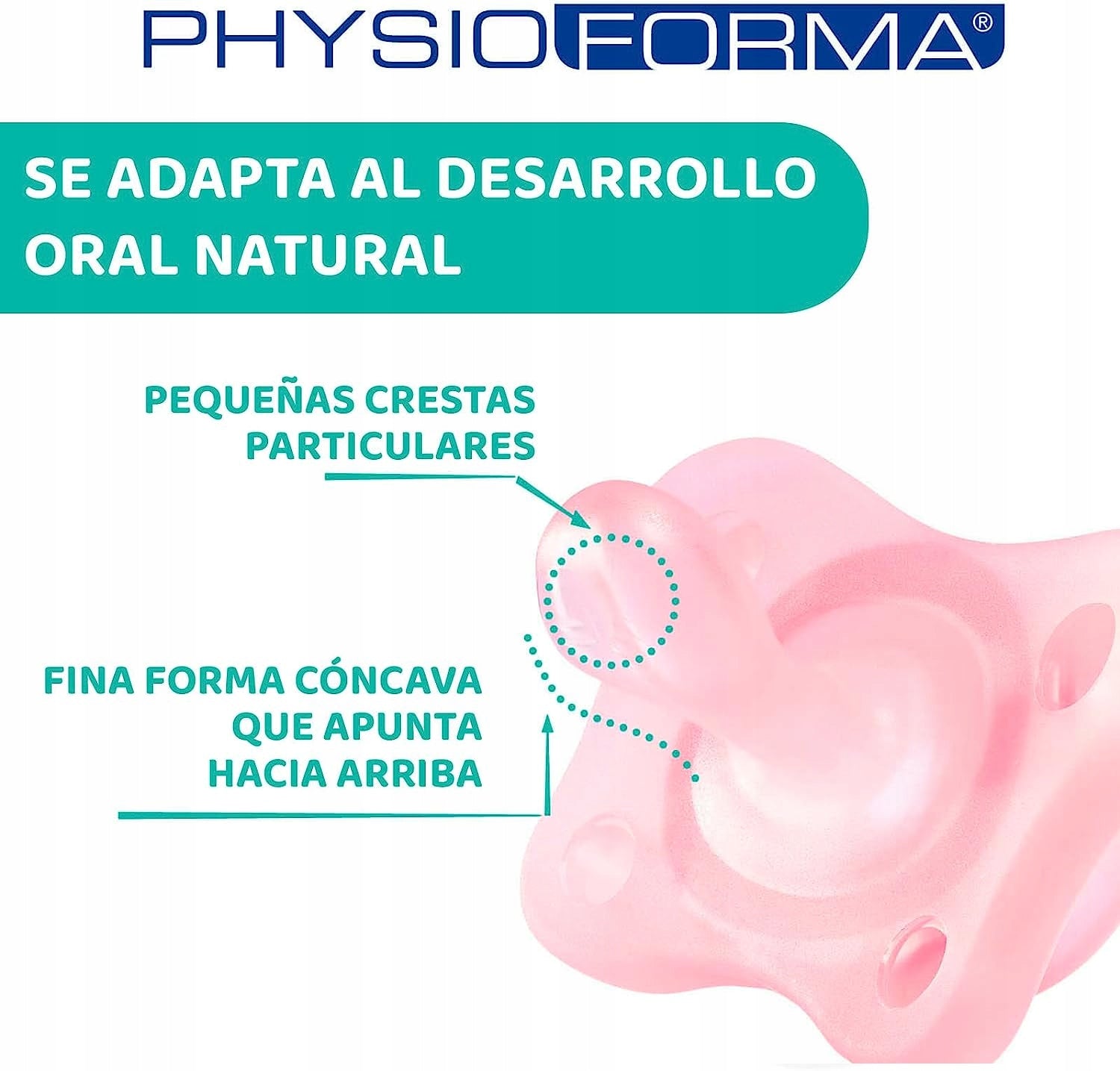 CHICCO PhysioForma suzetă x2 2-6 luni MINI SOFT