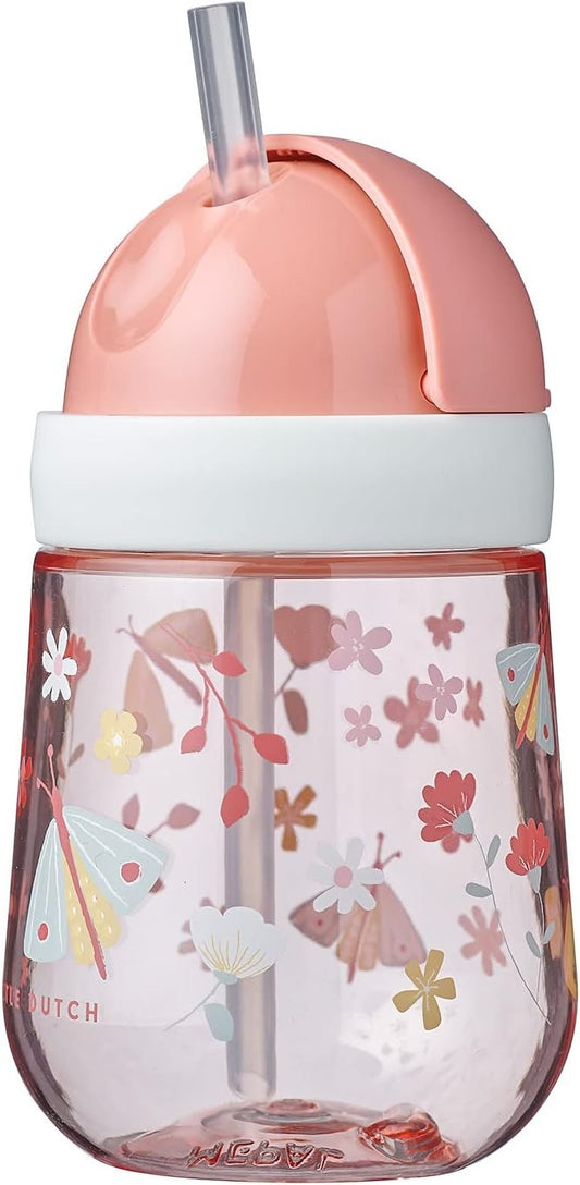MEPAL Straw Cup cană anti-vărsare cu pai 9 luni+ 300 ml PĂȘUNE