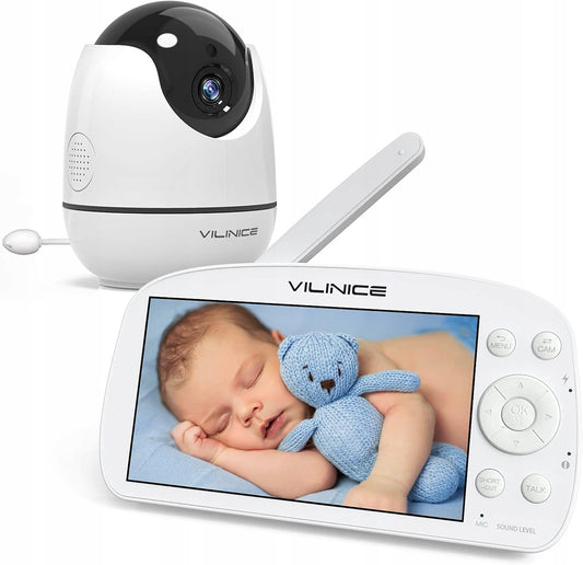 VILINICE dálkově ovládaná digitální dětská chůvička 5,5" HD LCD