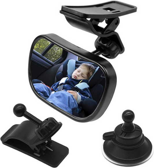 BABY VIEW MIRROR 2w1 καθρέφτης αυτοκινήτου για παρακολούθηση μωρού 5,5 x 8,8 cm