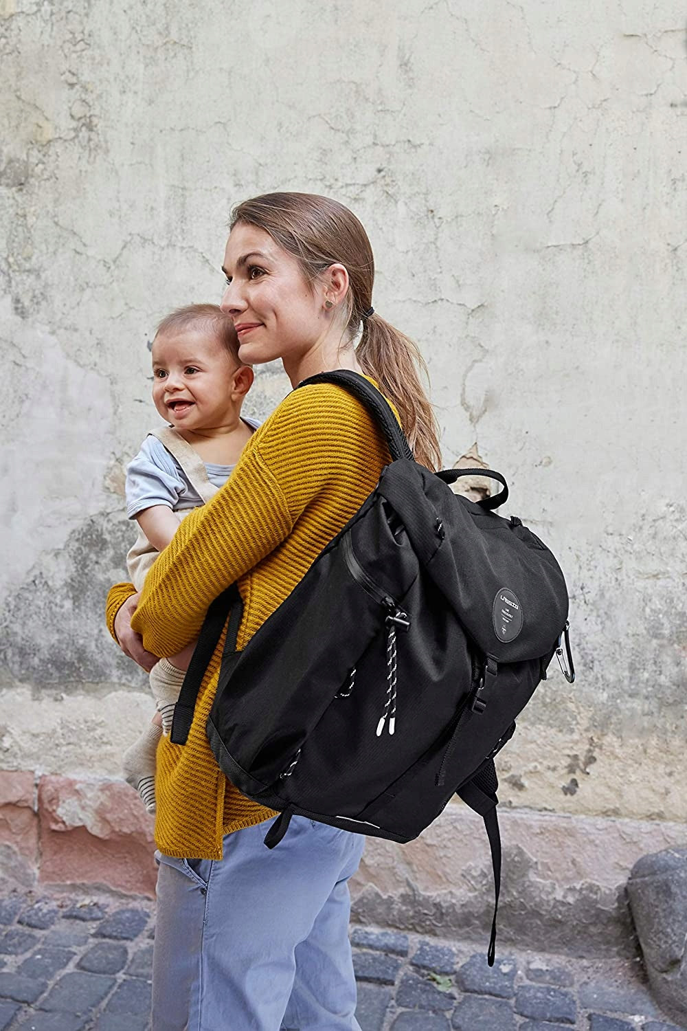 LASSIG Green Label Outdoor backpack for nappies and accessories