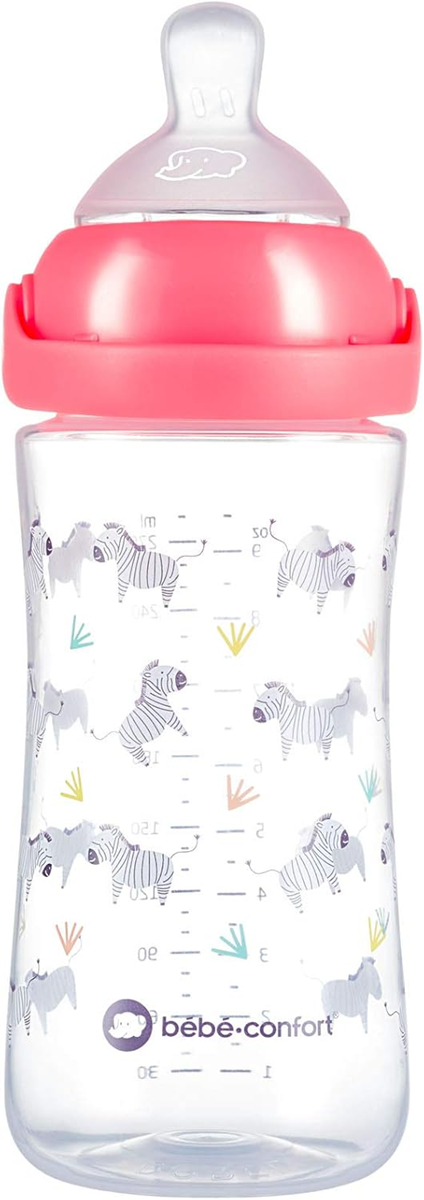 BEBE CONFORT Emotion Physio bottle with zebra motif