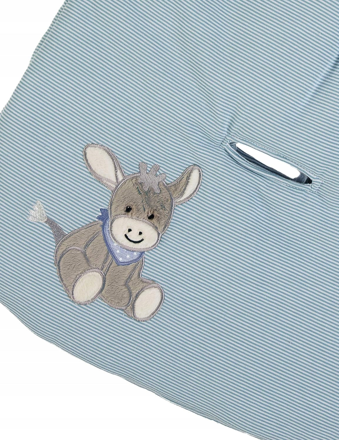 STERNTALERfootmuff with drawstring waistbandwith opening for a safety beltNEW condition, DAMAGED - cut as in