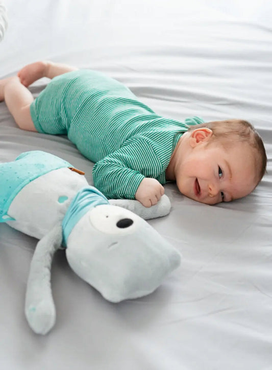MyHummy peluche con suoni bianchi sensore di pianto ORSO SIMON 24 cm