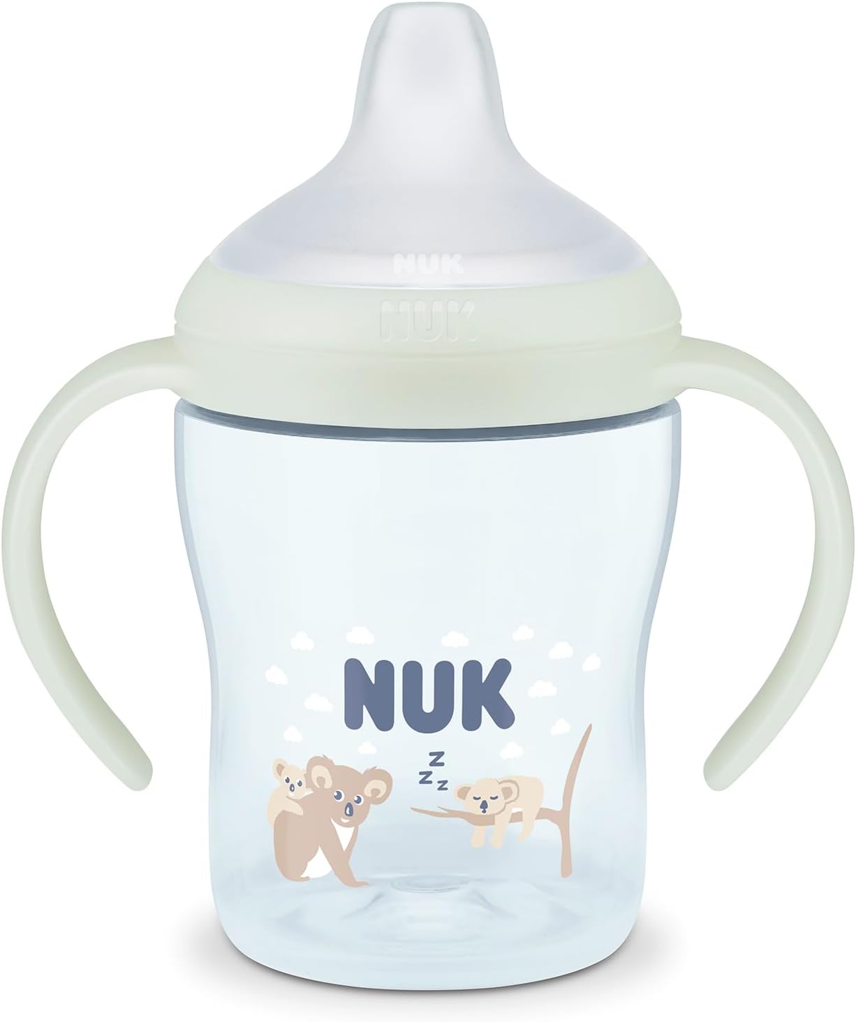 NUK Perfect Match non-spill cup 150ml 6m+ GLOWS IN THE DARK – product image 3
