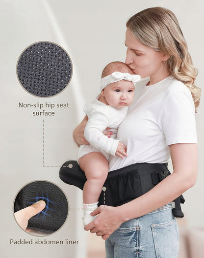 BABYMUST car seat, hip seat carrier