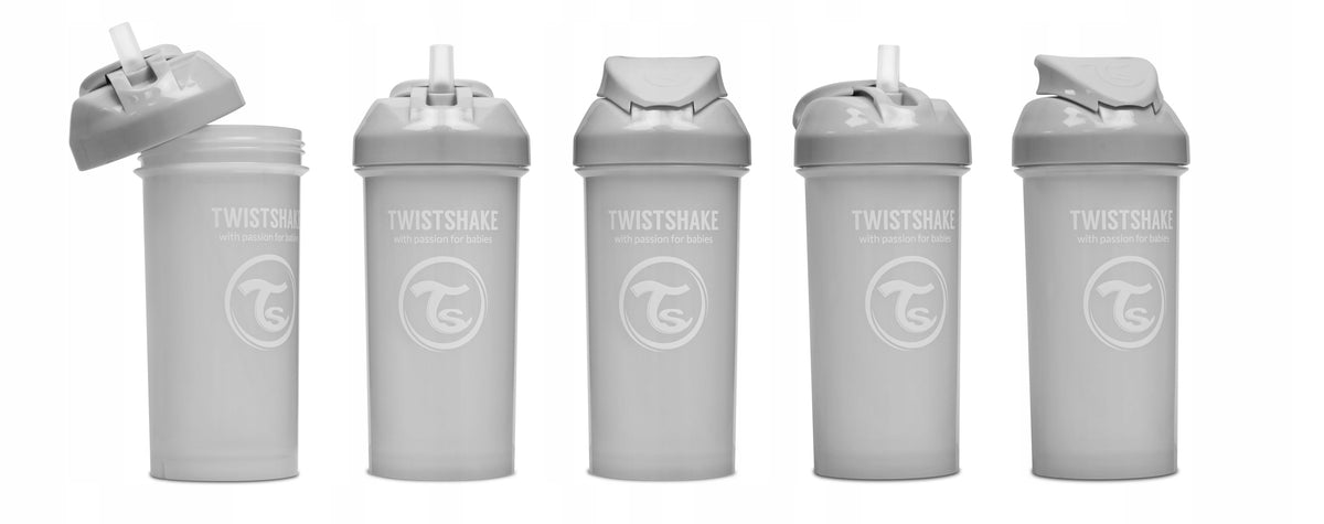 TWISTSHAKE Straw Cup netekoucí hrnek se slámkou 360 ml 6 m+