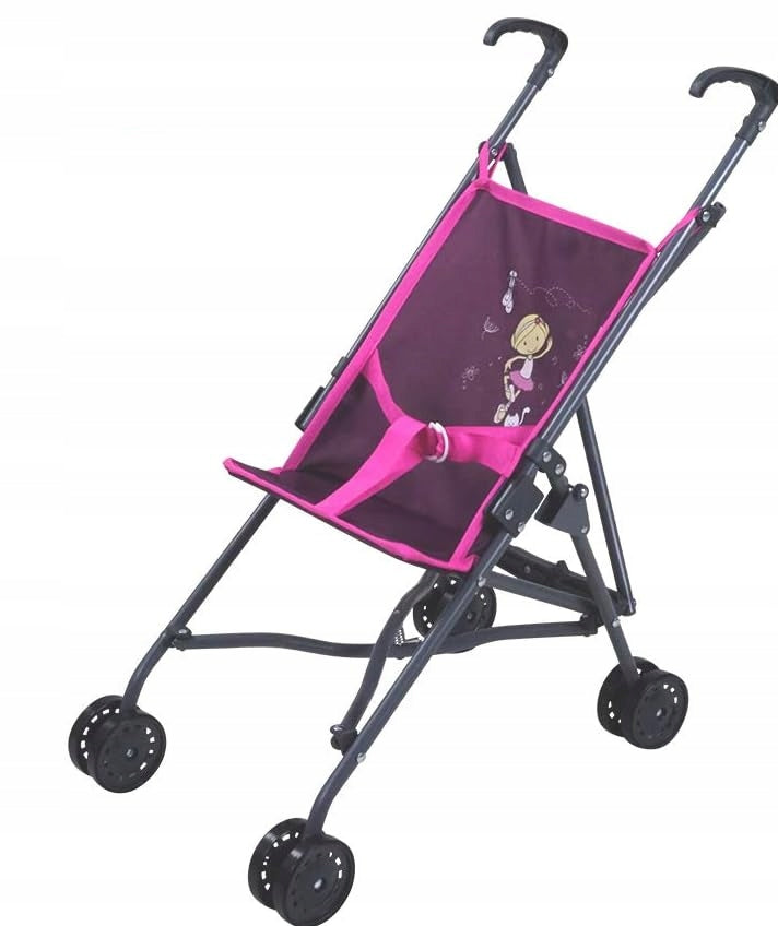 KNORRTOYS Miniclara threadsdolls' pramage 3 l+dimensions 42 x 27 x 55 cmmaterials metal, plastic