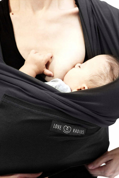 LOVE RADIUS stretchy babywearing wrap