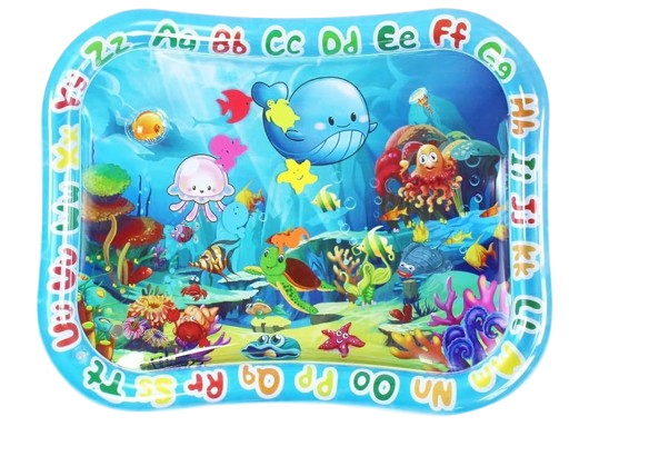 GARNHLOB vodní podložka na hraní na bříšku 75 x 95 cm MOŘŠTÍ ŽIVOČICHOVÉ