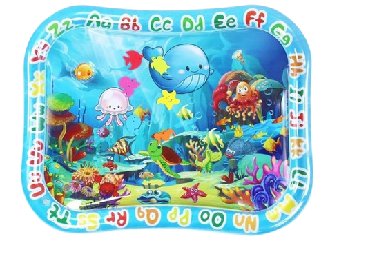 GARNHLOB vodní podložka na hraní na bříšku 75 x 95 cm MOŘŠTÍ ŽIVOČICHOVÉ