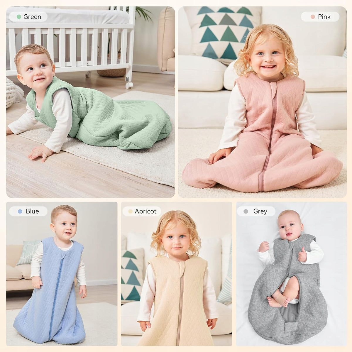 YOOFOSS 2.5 TOG sleeping bag 12–18 months