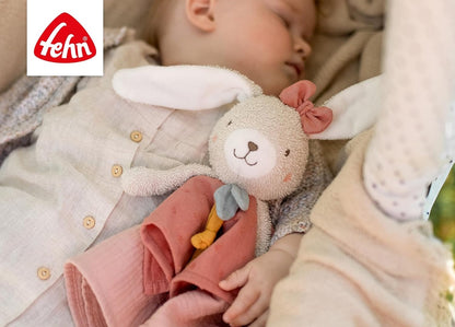 FEHN Natur bunny comforter cuddly toy