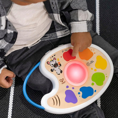 HAPE Magic Touch hudební malířská paleta ve 3 jazycích 17,5 x 27 cm