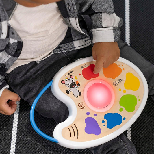 HAPE Magic Touch hudební malířská paleta ve 3 jazycích 17,5 x 27 cm