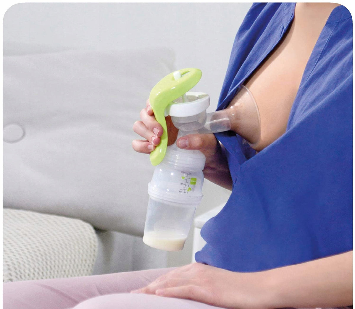 MAM kompaktní RUČNÍ ODSÁVAČKA s lahvičkou 160 ml