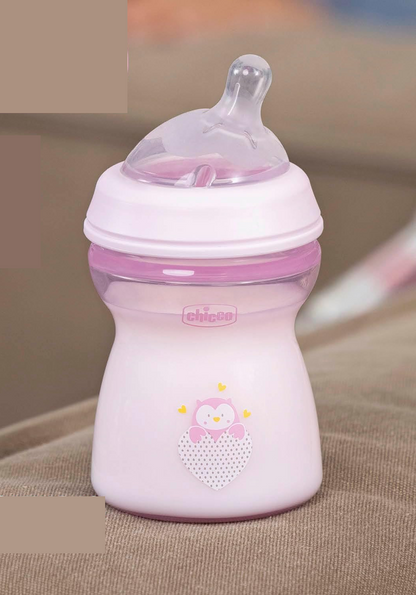 CHICCO NaturalFeeling láhev 250 ml 2 m+ střední průtok
