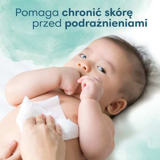 PAMPERS HARMONIE AQUA chusteczki nawilżane x48