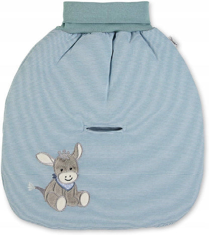 STERNTALERfootmuff with drawstring waistbandwith opening for a safety beltNEW condition, DAMAGED - cut as in