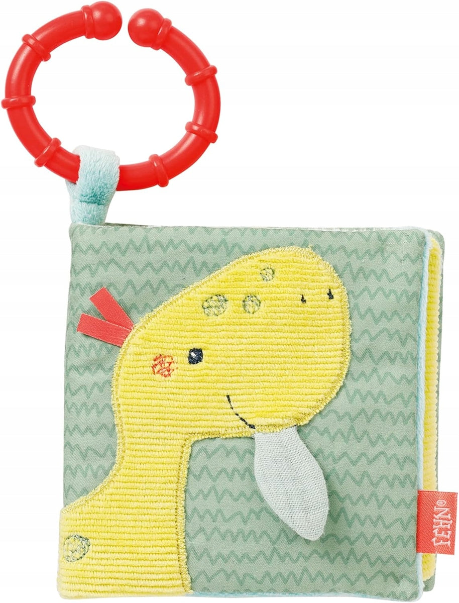 FEHN Happy Dino sensorisches Buch ANHÄNGER 11 x 11 cm
