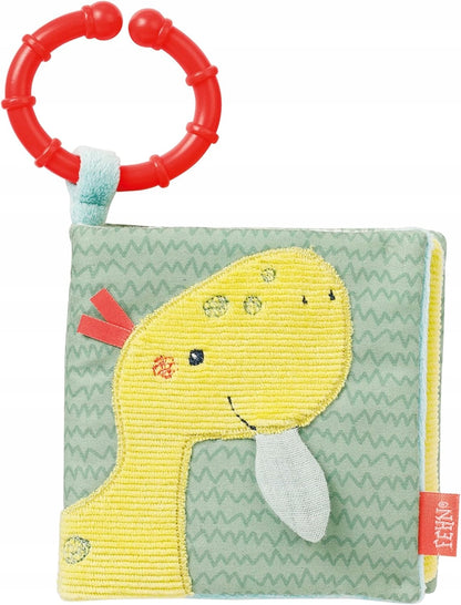 FEHN Happy Dino sensorisches Buch ANHÄNGER 11 x 11 cm