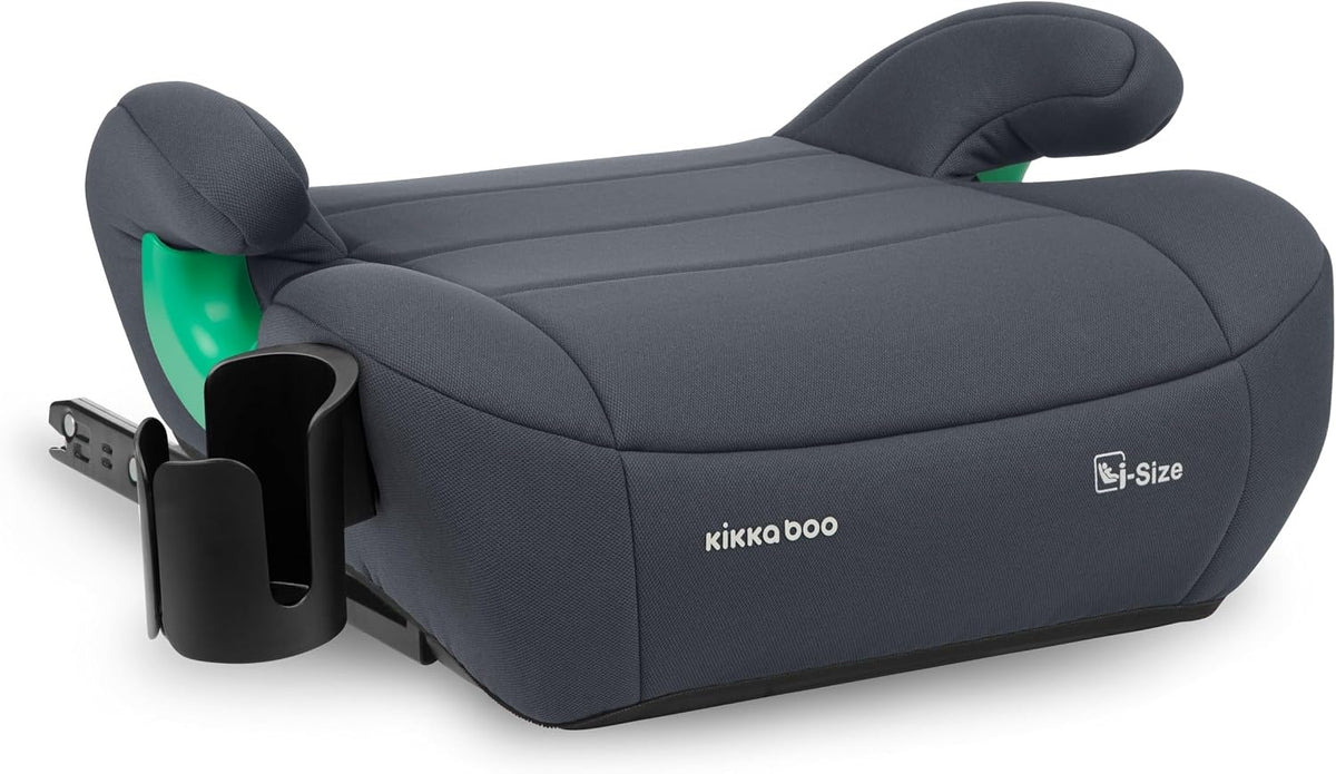 KikkaBoo i-Pop i-Size ISOFIX Booster Seat, 125-150 cm