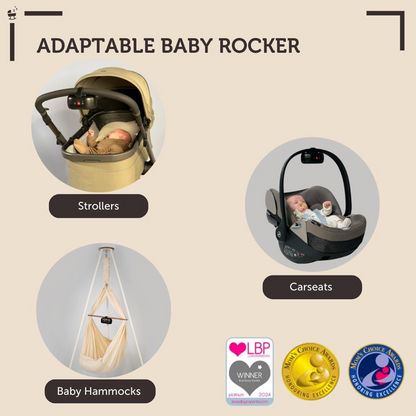 ZAZU Baby Rocker bucket, wÃ©er wheels