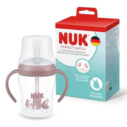 NUK Perfect Match tréninkový hrnek 150 ml od 8 měs. růžový