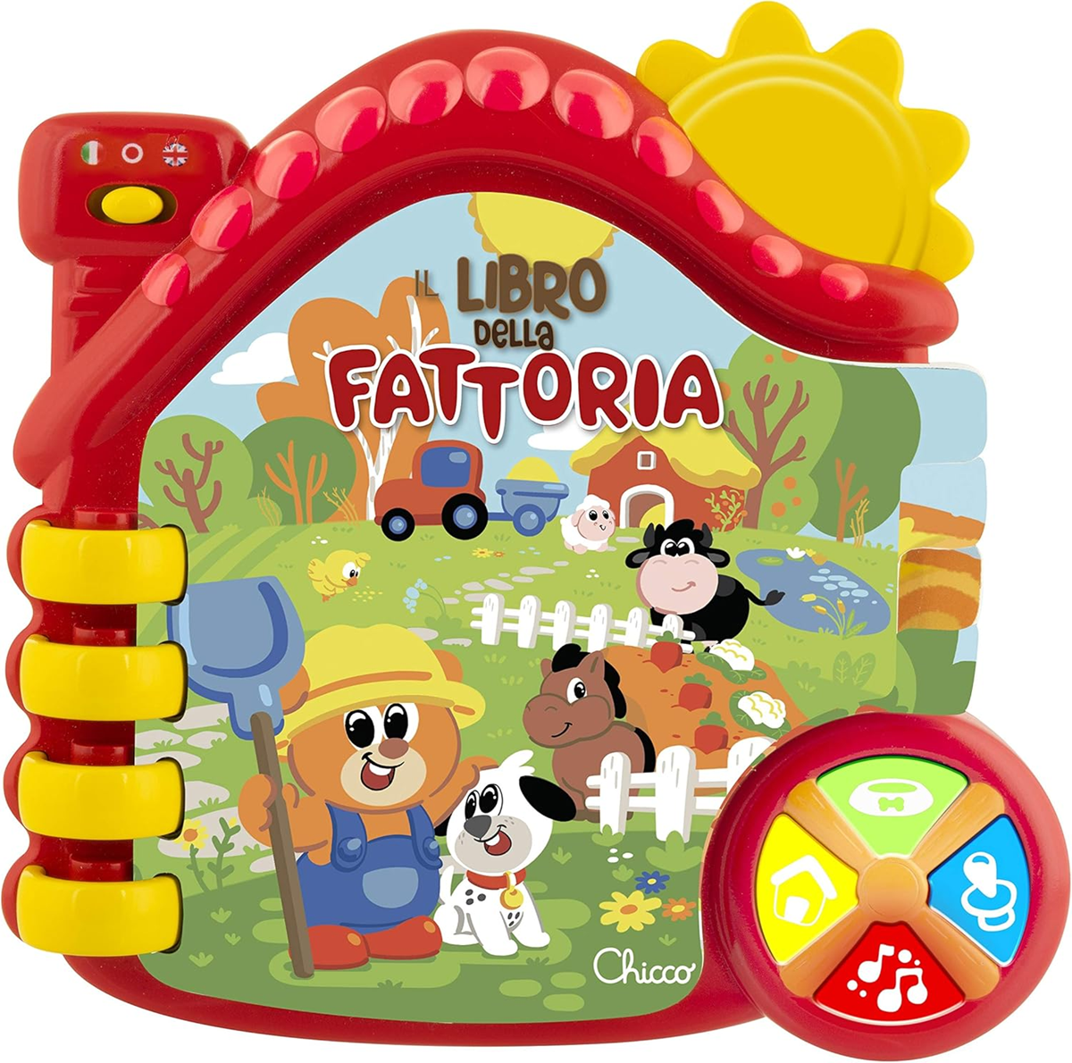CHICCO Farm electronic educational book in English and Italian