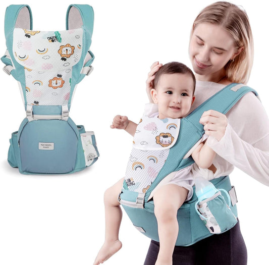 NUKIED ergonomické nosítko s bederním pásem 6v1