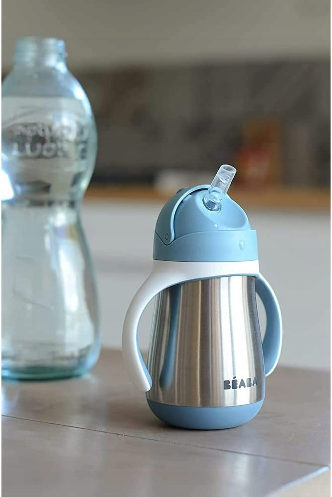 BEABA stainless steel sippy cup