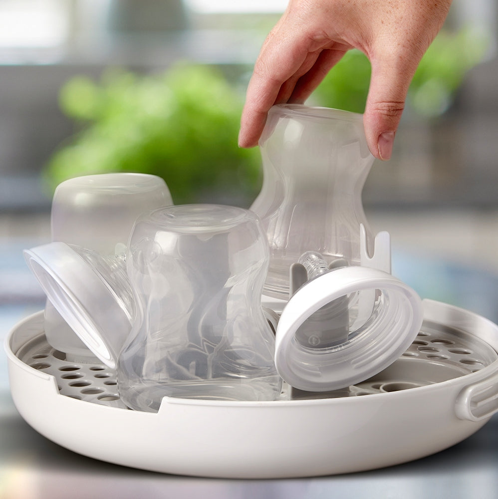 TOMMEE TIPPEE mikrovlnný sterilizátor + dudlík