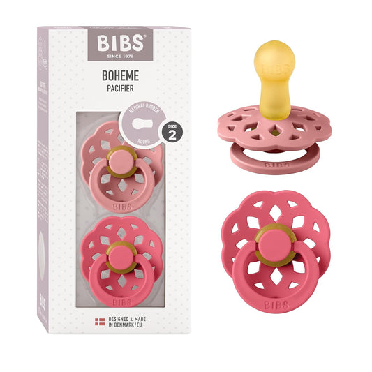 BIBS BOHEME uklidňující dudlíky 2ks 6-18 měsíců