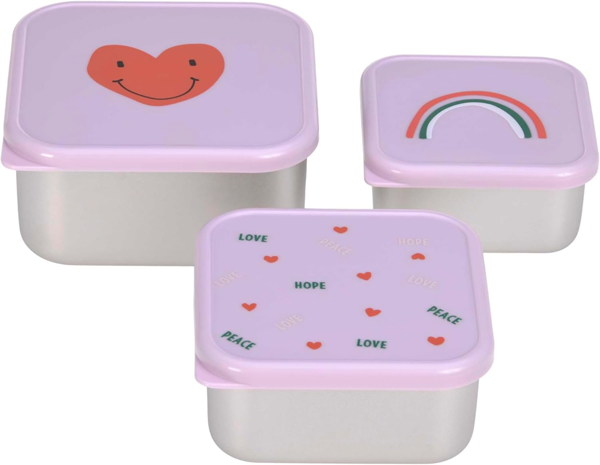 LASSIG Snackbox snack boxes x 3