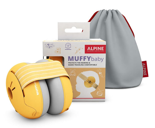 ALPINE Muffy Baby hearing protection earmuffs for children 0–36 months, 23 dB