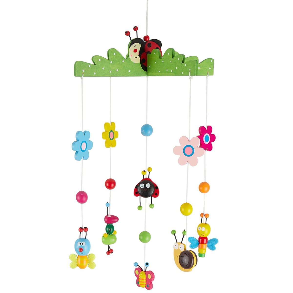 BIECO Flowers and Insects hanging mobile