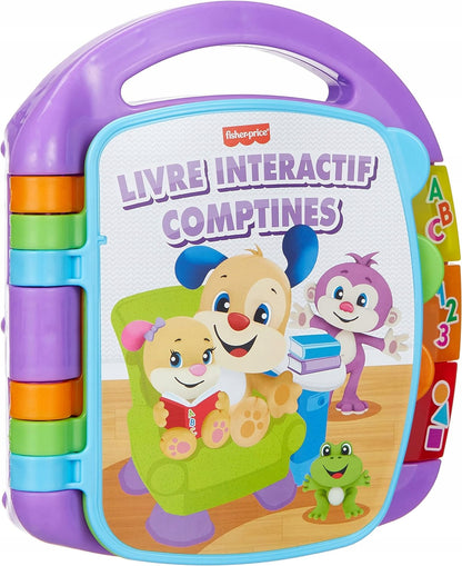 FISHER-PRICE CDH39 elektroniczna książeczka edukacyjna w języku francuskim