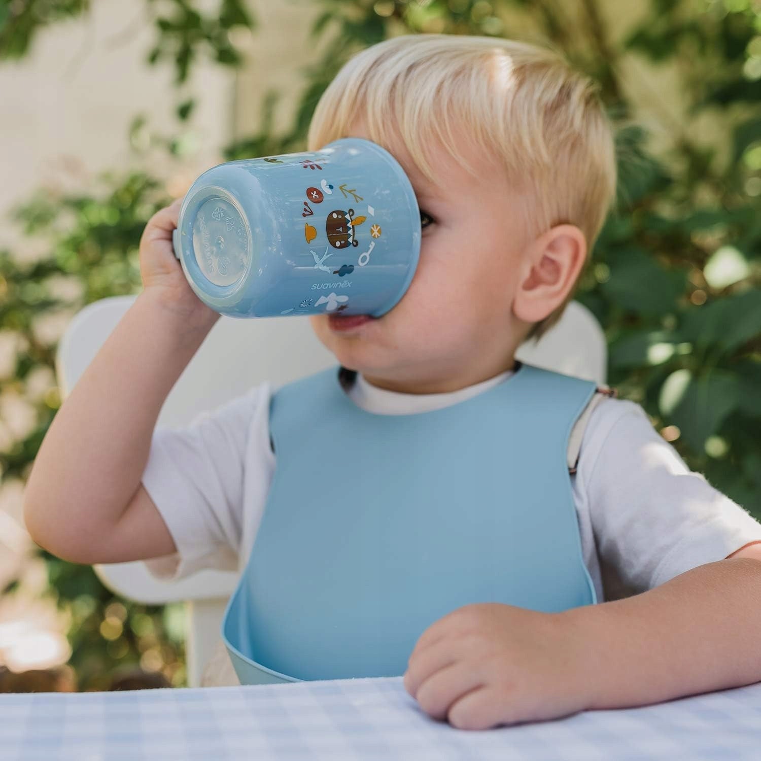 SUAVINEX dishware set - plate, plate, cup